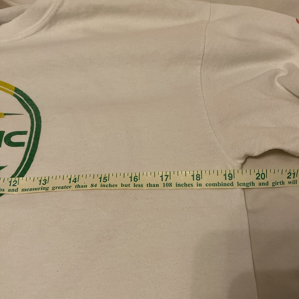 šPelagic White Long Sleeve Tee with Red and Green Accents - Picture 8 of 9